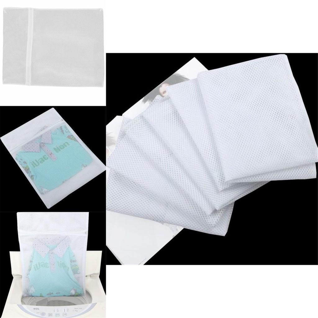 Extra Large Mesh Laundry Net Zipper Bag For Washing Delicates 50x60cm Size