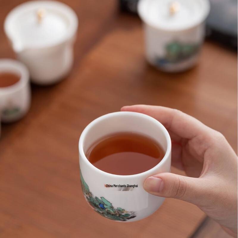 Xiamen 'Sea Garden' Portable Pottery Tea Set