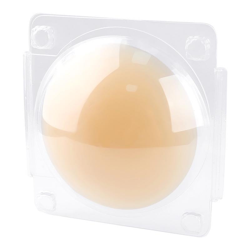 Seamless Silicone Nipple Covers: Self-Adhesive, No Glue, Invisible, Anti-Bulge, Thin Chest Stickers for One-Shoulder Tops.