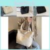 Sac à bandoulière en toile chic Hiver 2023 Sac fourre-tout rétro élégant Tendance de rue stylée