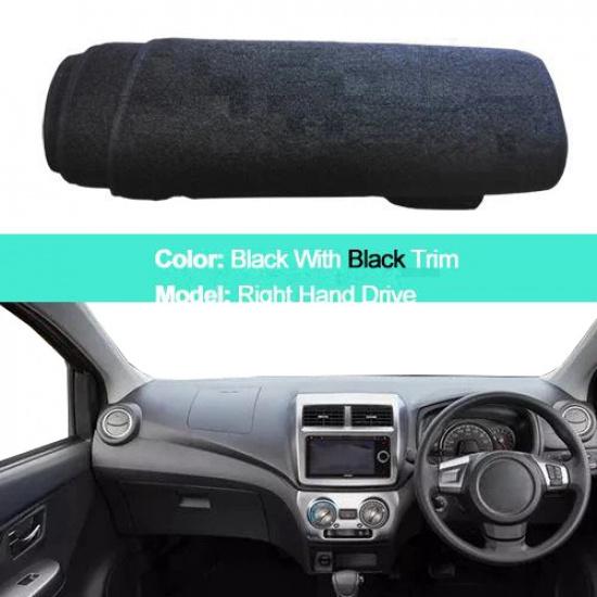 2 Layer Car Dashboard Cover Dash Mat Carpet For Toyota Wigo Agya 2018   LHD RHD Rug Sunshade Dash Board Cover Auto Sun