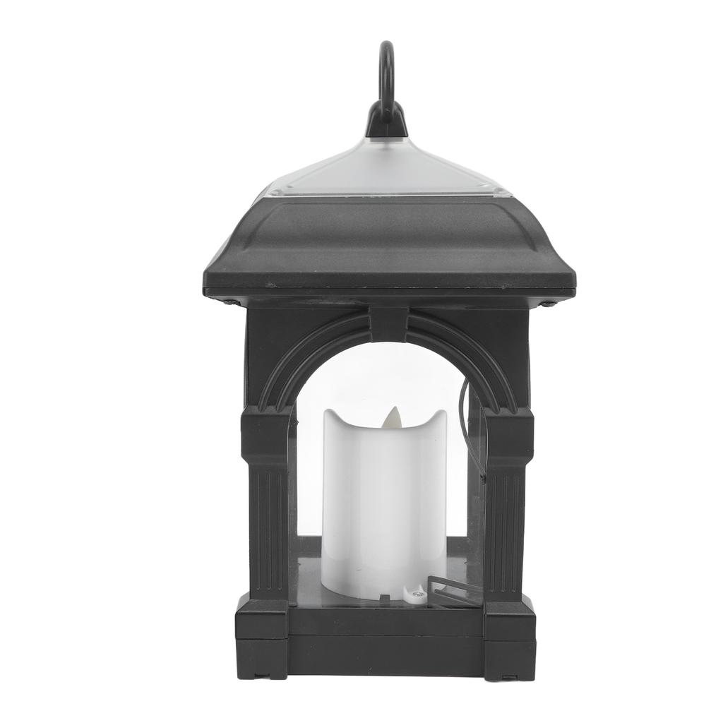 Solar Outdoor Lantern Hanging Solar Powered Warm Light Lamp Table Candle Lantern for Garden Yard