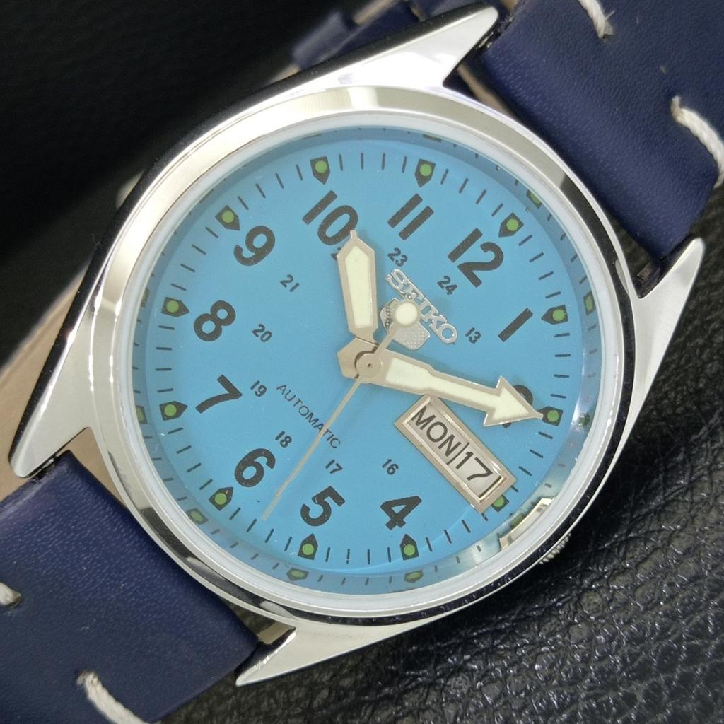 

VINTAGE SEIKO 5 AUTOMATIC 6309A REFURBISHED JAPAN MENS WRIST WATCH a441666-1 Sk-a441666
