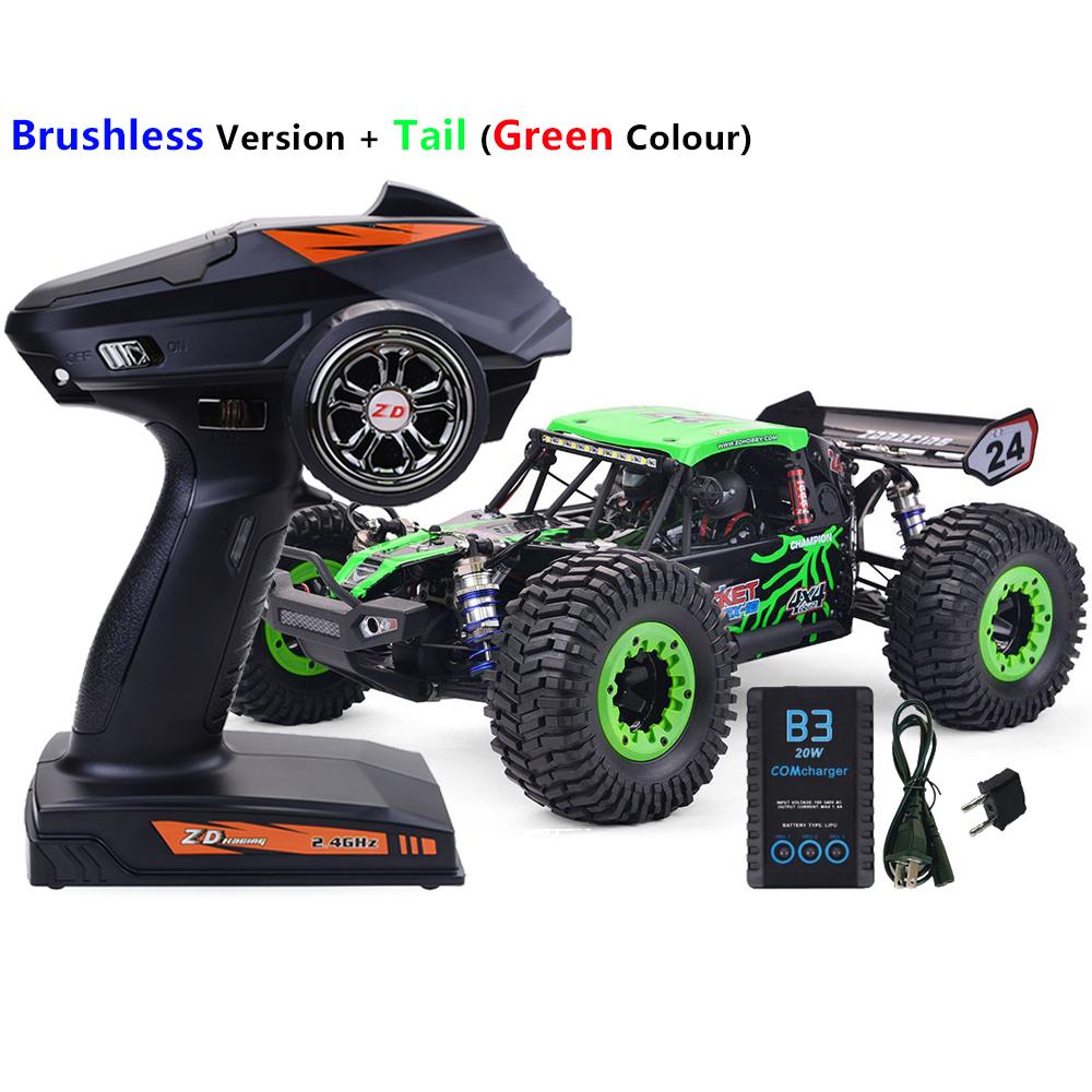 ZD Racing ROCKET DBX-10 1/10 4WD 80km/H 2.4G Brushless High-Speed RTR RC Model Car Desert Buggy Off-road Vehicle Gift