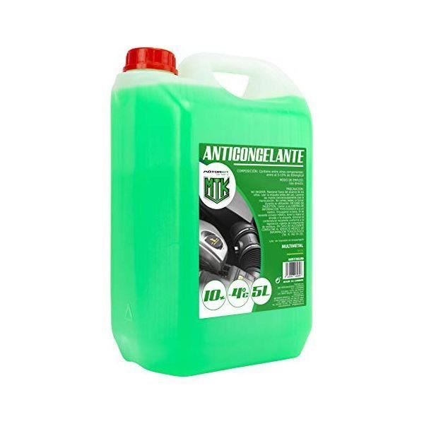 Płyn niezamarzający Motorkit MOT3536 -4 10% Zielony (5 L)
