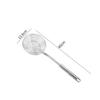 Solid Stainless Steel Spider Strainer Skimmer Ladle for Cooking and Frying, Kitchen Utensils Wire Strainer Pasta Strainer Spoon
