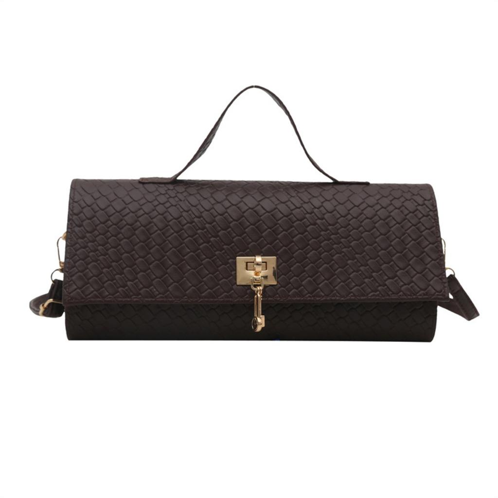 Design di nicchia personalizzato, Stile casual occidentale, Semplice monospalla, Tendenza casual, Borsa da donna, Borsetta quadrata piccola alla moda