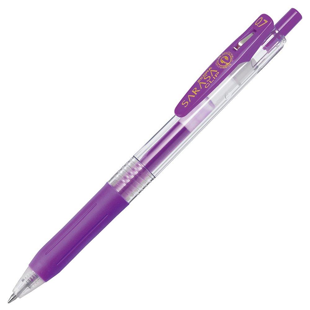 

ZEBRA Gel Ballpoint Pen Sarasa Clip Purple 10 0.7 B-JJB15-PU