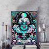 Disney 5D DIY Diamond Painting Ursula Dark Neon Tower Illustration Full Circle Diamond Mosaic Cartoon Dog Embroidery Art Painting Home Decor