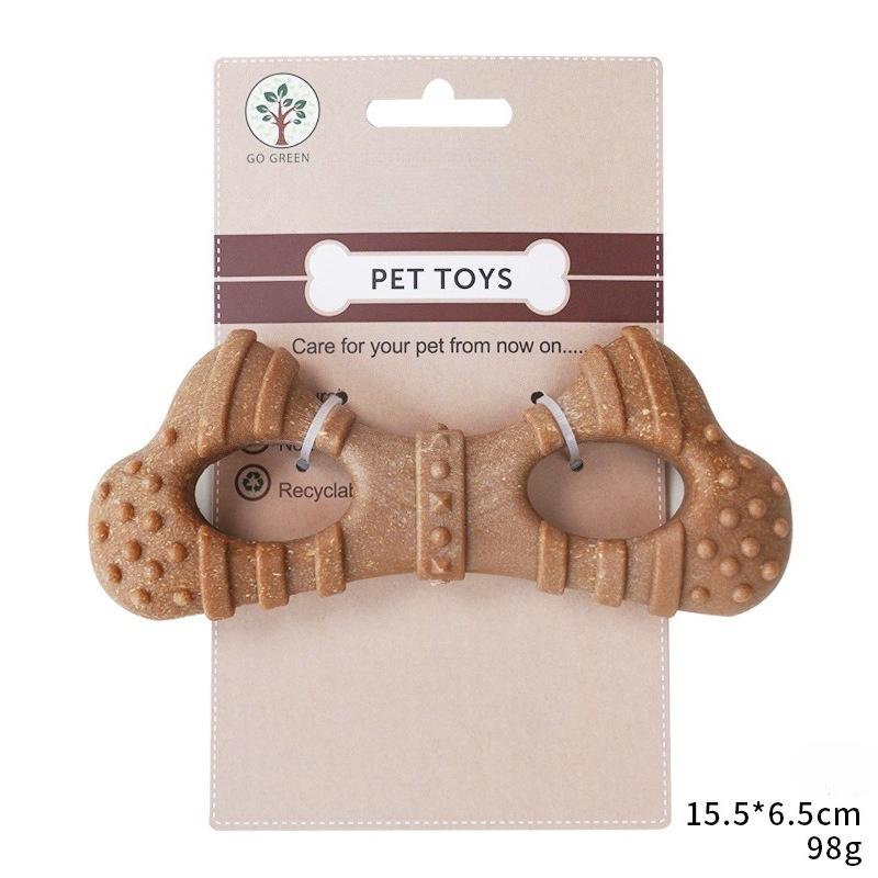 

Dog Toys Imitation Bones Teeth Grinding Sticks Bite-resistant Teeth Cleansing Self-Hi Boredom Small and Medium Dog Pet Toys