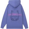 Levis Simple Comfortable Versatile Loose Hooded Drawstring Long Sleeve Sweatshirt Women sweatshirt Purple 0016N-0001
