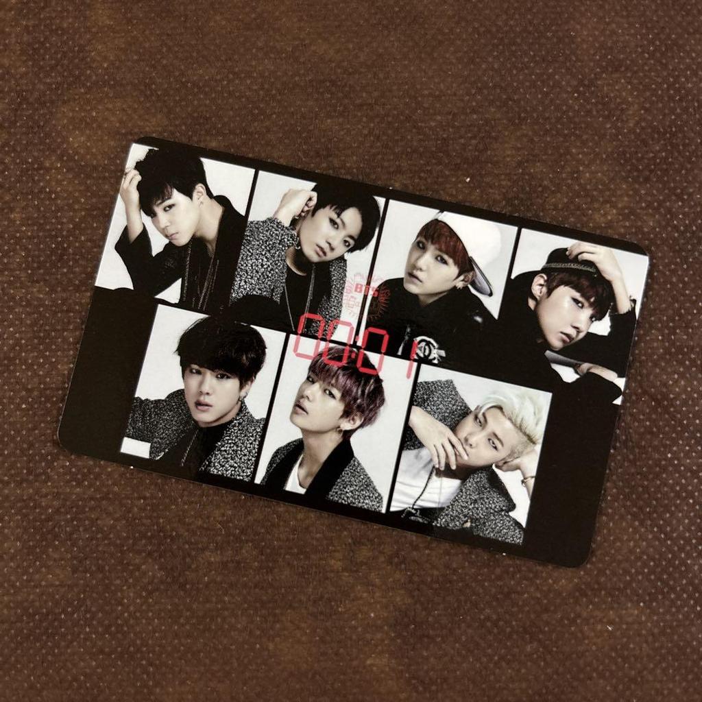 [USED] BTS WAKE UP Trading Cards All