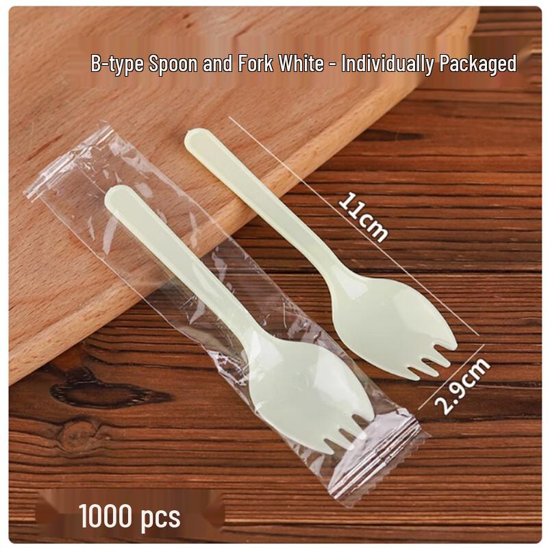 Disposable Plastic Spork Set