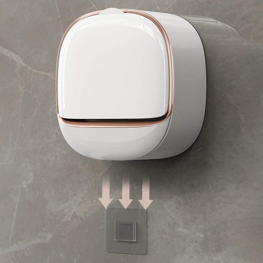 Built-in Drainage System Soap Holder Wall-mounted Soap Box Cover For Soap Holder