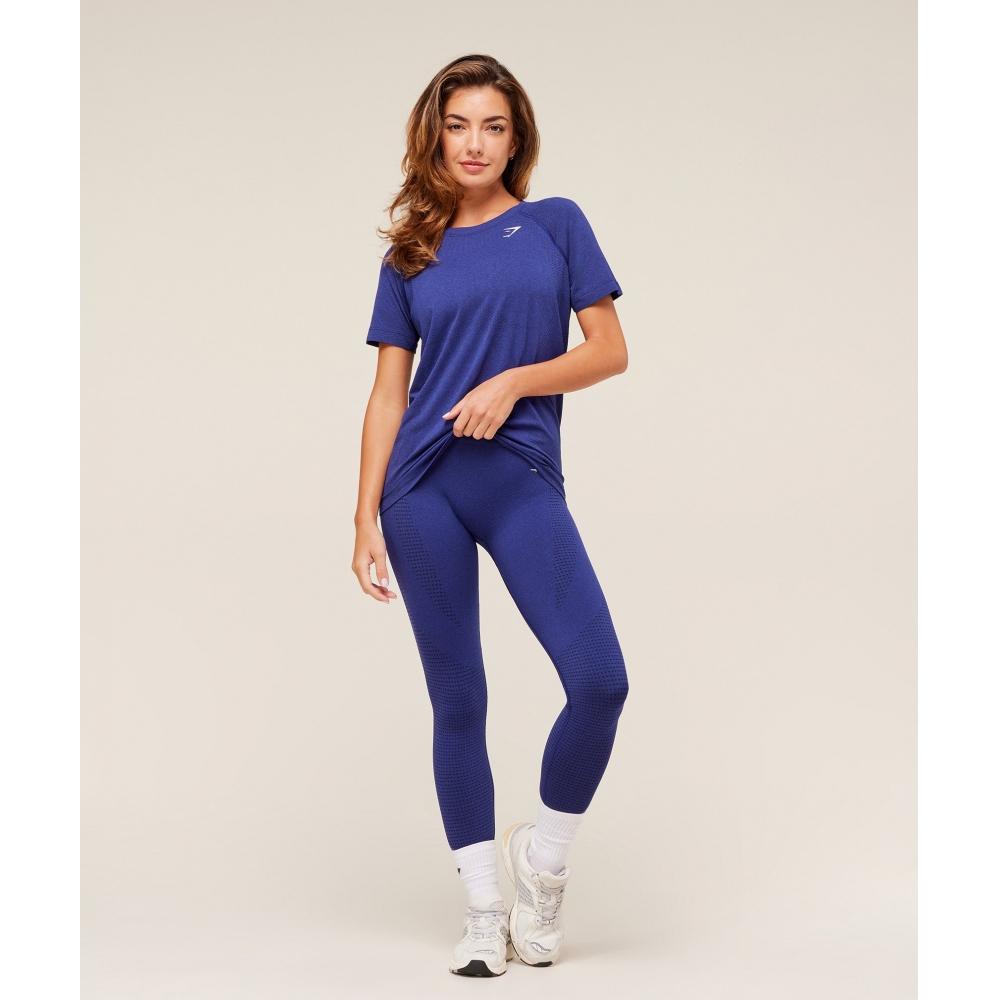 Gymshark ViTal LighT T shirT cobalT Purple Marl B2a4i Pbqg