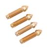 4 Pcs 3D Printer Nozzle Replacement for Elegoo Centauri Carbon 3D Printer 0.2mm 0.4mm 0.6mm 0.8mm Brass Hotend Nozzle