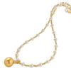 Wind High Quality Mixed Color Shijia Pearl Maillard Style Necklace Collarbone Chain Necklace Sweater Chain Women's Pendant