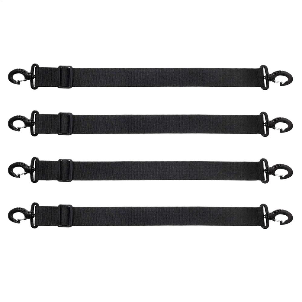 

4PCS Ski Snowboard Boot Carrier Strap Thickened Nylon Shoulder Carrying Leashs Portable Fixing Protect With Hook For Ice Skates