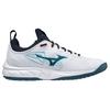 Mizuno Luminous 2 Non-Slip Wear-Resistant Breathable Low-Top Volleyball Shoes Unisex sneaker White Green V1GA212036