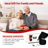 Red Light Therapy Knee Massager Pad 850/660nm LED Infrared Knee Brace Strap for Knee Shoulder Elbow Ankle Pain Relief Arthritis