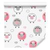 Sheep In Front of the Clouds Wallpaper for Living Room and Bedroom 50x1000