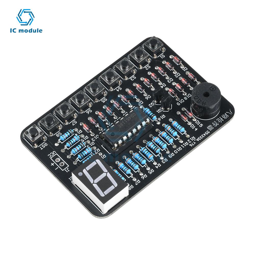 Lavagna Nera Kit Trasponder a Otto Vie SYB52 Test Robotico Multi-via Allenamento Pratico elding Kit di Fabbricazione Elettronica