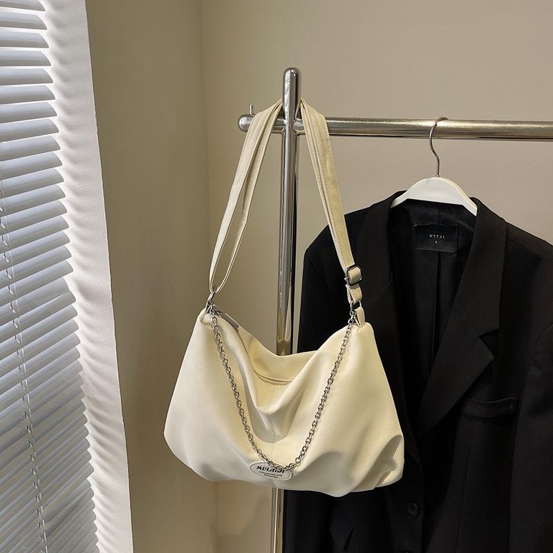 Large Capacity Shoulder Bag Women's Shoulder Crossbody Bag Student Commuter Underarm Bag
