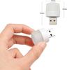 USB Night Light Mini LED Night Light USB Plug Lamp Power Bank Charging USB Book Lights Small Round Reading
