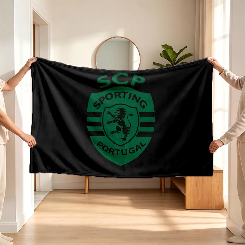 Sporting Clube De Portugal (32) Flannel blanket a soft accent for the bedroom and living room and a cozy home gift