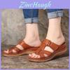 Summer Womens Open Toe Pu Sandals With Cross Strap Hollowout Platform For Beach And Casual Wear