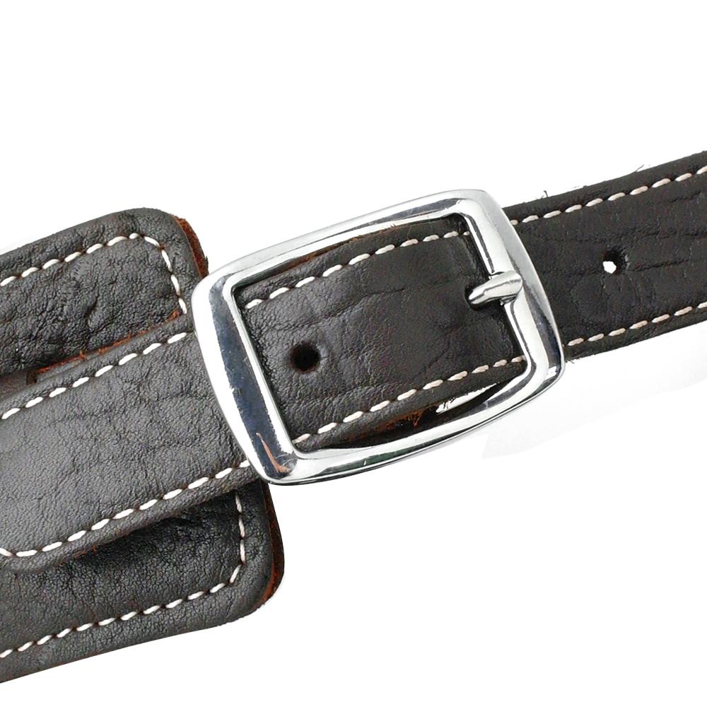 Large Dogs Harness Durable Genuine Leather Dog Vest Harnesses Adjustable Quick Control With Handle Pet Supplies For Labrador
