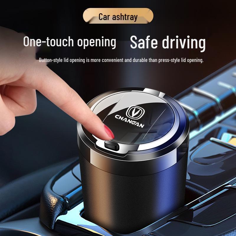 Multifunctional Car Ashtray for Changan CS55, Eado, CS35, CS75 PLUS, Yuexiang UNIT/K/V/Z