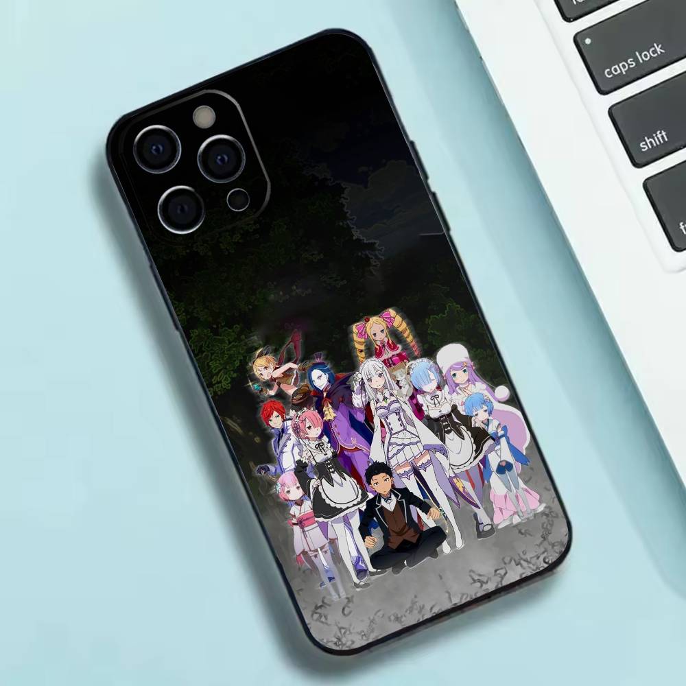 R-Re ZERO Starting Life in Another World Phone Case Silicone Soft For IPhone 17 16 15 14 13 12 11 X XR Plus Pro Max Plus