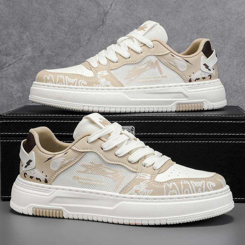 Herren Skateschuhe Frühling Nische Skateschuhe Herren Trendige Vielseitige Dicksohlige Sport- und Freizeit Skateschuhe Trendschuhe