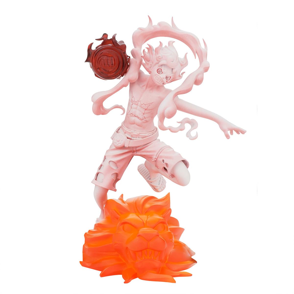 Banpresto One Piece Film Senkou Zekkei Light Monkey Luffy Red (Battle Scenery) - D.