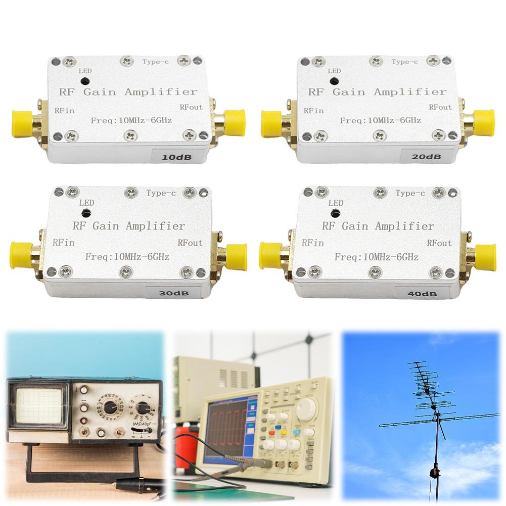 

10MHZ-6GHz LNA High Flatness Receiver Підсилювач RF Drive Signal Receiver 10dB