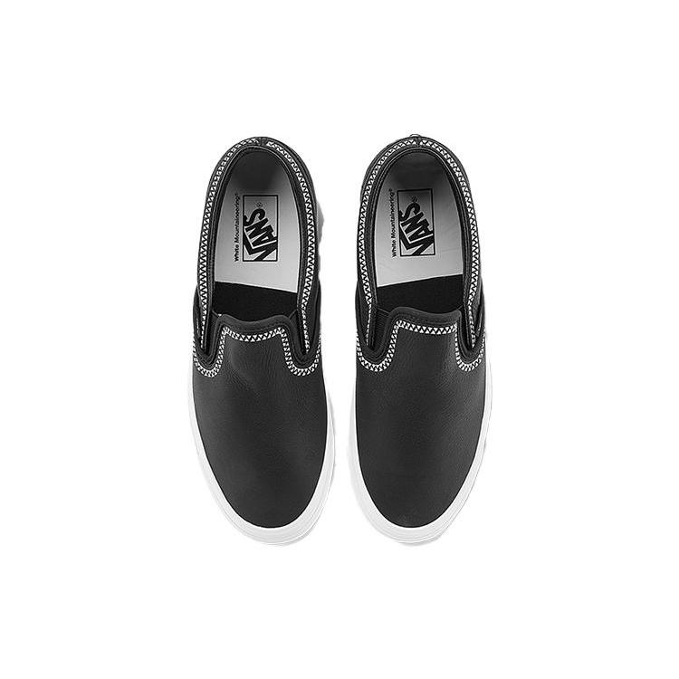 New Vans White Mountaineering X Classic Slip On 98 Dx 'Black White' VN0A3JEXBMX