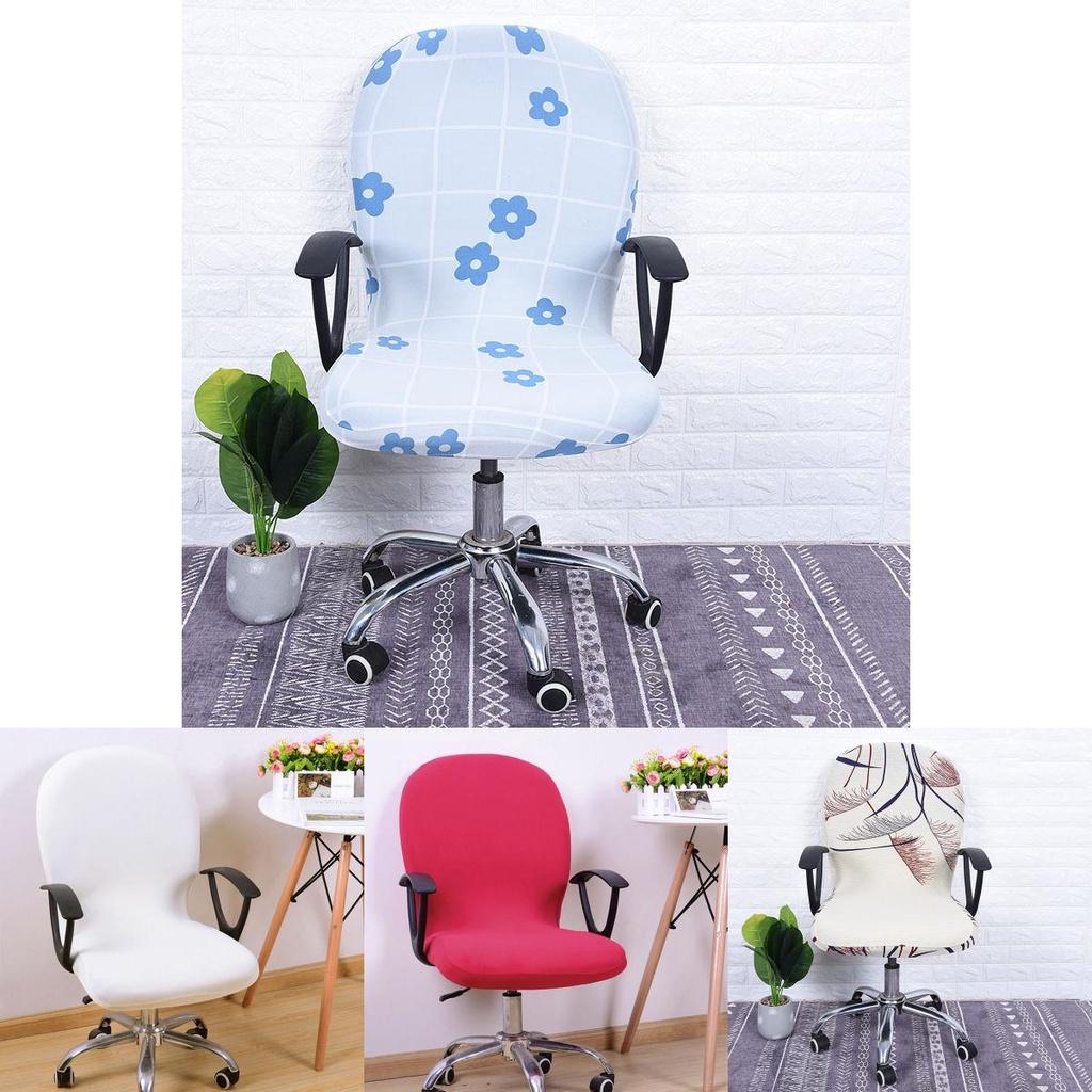 Luxurious Office Computer Chair Cover In Stretchy Spandex With Great Elasticity