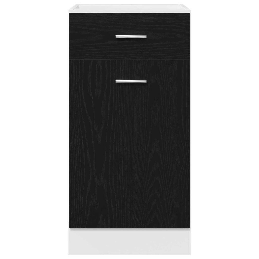 Küchenunterschrank Mit Schubladen, Integrierter Küchenschrank, 40x46x81,5 Cm