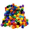 100Pcs Linking Cubes Counting Cubes, Colorful Math Cubes, Math Manipulatives Classroom Learning Supplies Activities Toys (Clas 5