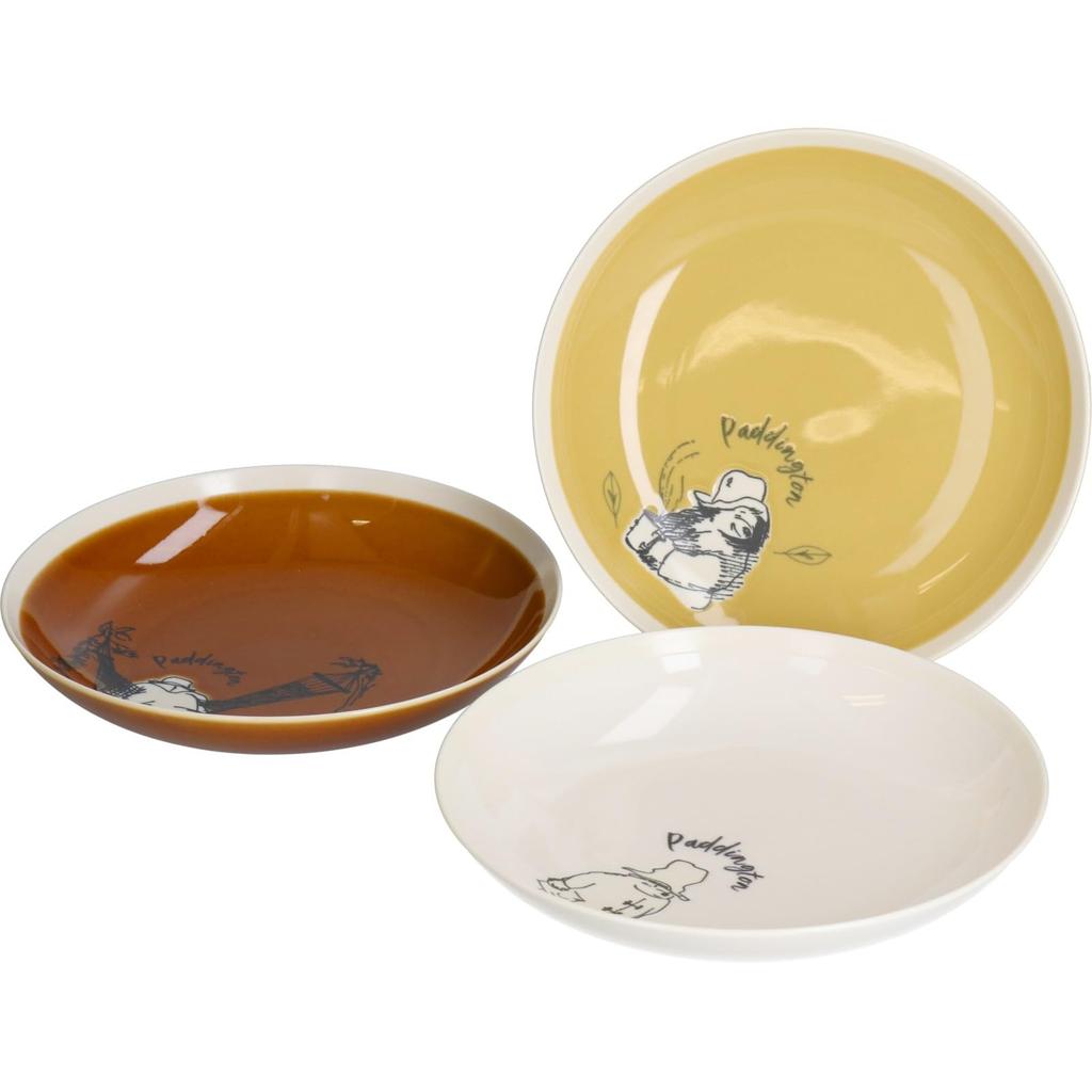 Yamaka Shoten Paddington Dish Set Curry and 21cm Diameter X 4cm Depth Microwave and Dishwasher Perfect As a Gift or Wedding Made In "Slow Living"