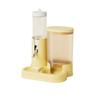 2 IN 1 Hamster Water Dispenser Leak-Proof Prevent Spilling Food Feeding Bowl Easy To Clean Durable Automatic Feeder Pet Drinking