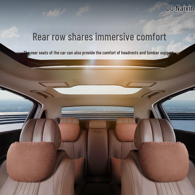 Mercedes S-Klasse Maybach Kopfstützenkissen & Tesla Nacken-Lendenwirbelstützkissen für Autos