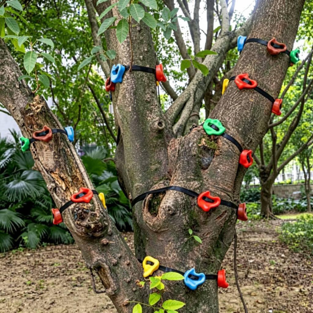 18 Pieces Screw on Climbing Holds Slip-Resistant-Slip Textured Rock