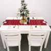 Christmas Table Runner Merry Christmas Decoration for Home Xmas Party Decor 2024 Navidad Notal Noel Ornament Happy New Year 2025