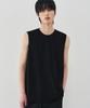 DRAW FIT Cool Mesh Layered Sleeveless [Black]