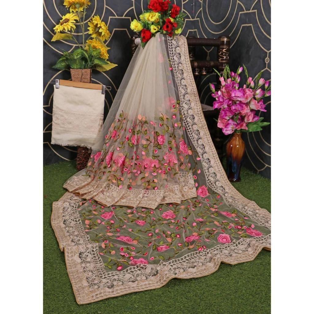 Premium Wedding Glam Soft Net Saree Collection