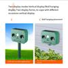 1PC Outdoor Solar Energy Animal Repellent, Ultrasonic Mouse Repellent, Infrared Induction, Ultrasonic Bird Repellent and Insect Repellent