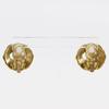 CHANEL COCO Mark Earring vintage Plated Gold 15.7g Women Used