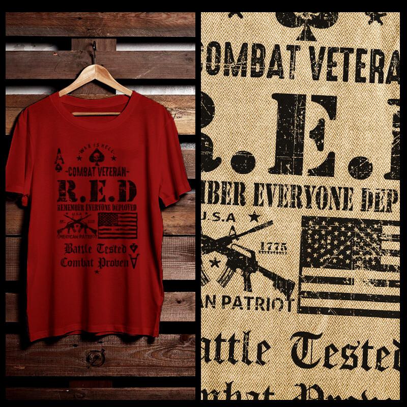 

Infantry T-Shirt Infantryman machine gunner Sapper Combat Veteran remember tee L